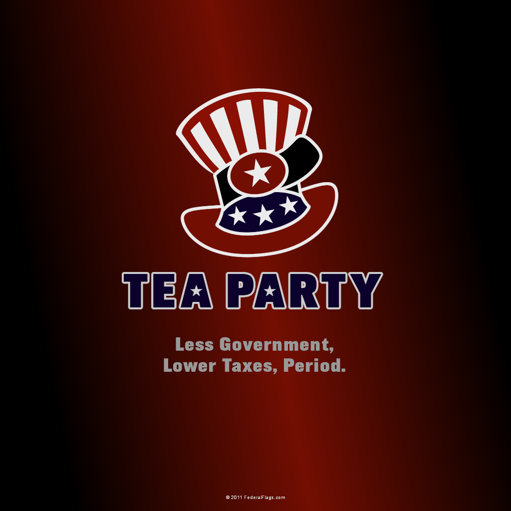 Red Themed Tea Party Wallpaper Thumbnail