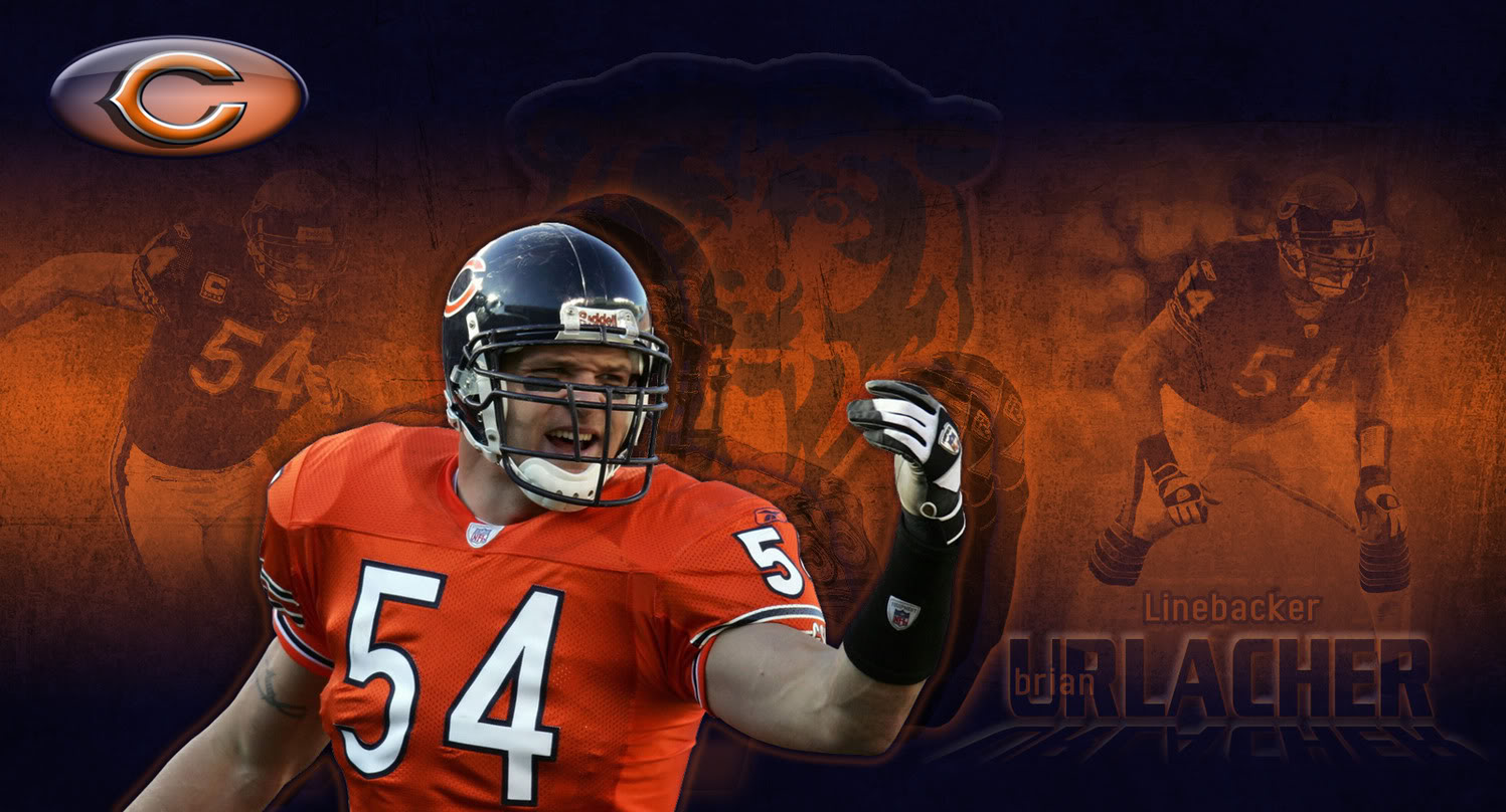 Chicago Bears Urlacher Wallpaper Background Theme Desktop