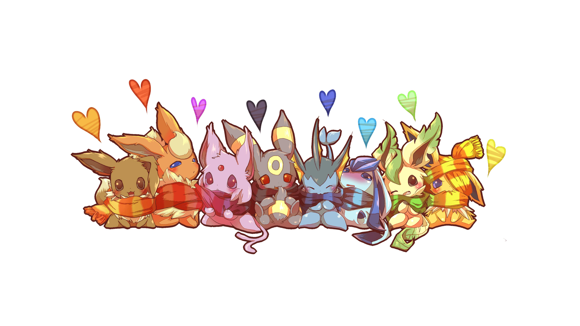 Cool Eevee Evolution Wallpaper On