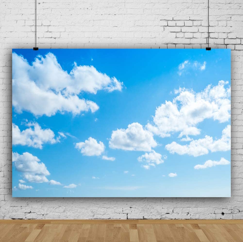 Amazon Dorcev Sky Photgraphy Backdrop Theme BirtHDay