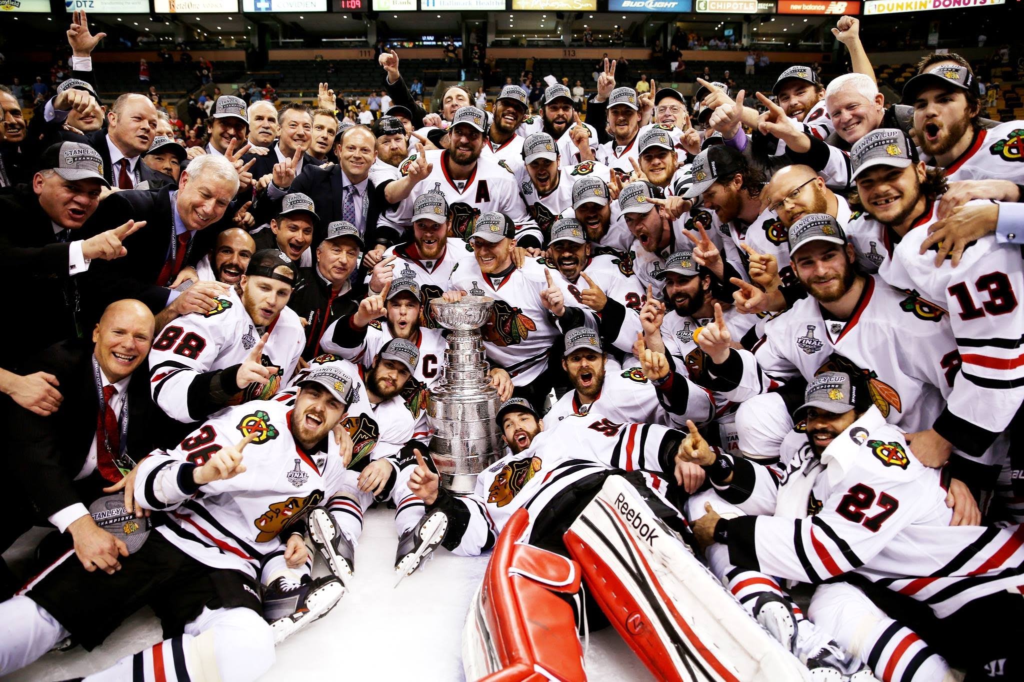 Cool HD Nhl Stanley Cup Champion Chicago Blackhawks Wallpaper