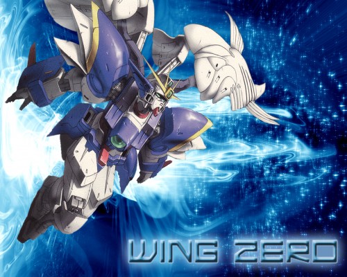 Gundam Wing Zero Wallpaper Spoiler gundam wing zero
