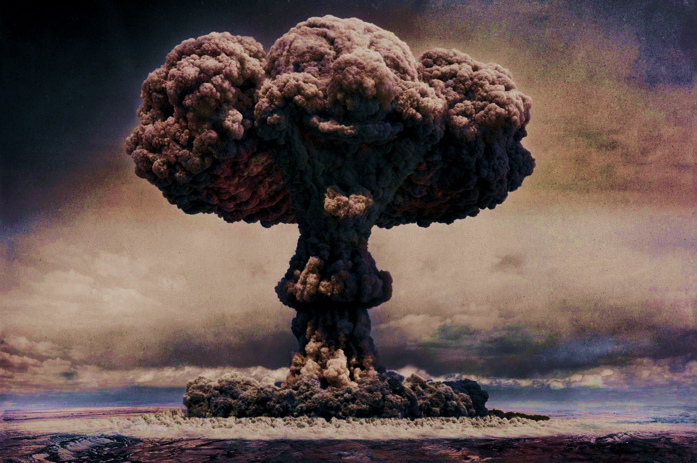 nuclear explosion wallpaper