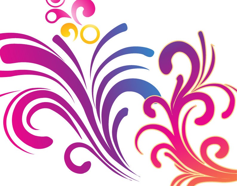 Colorful Swirls Wallpaper Background Jpg
