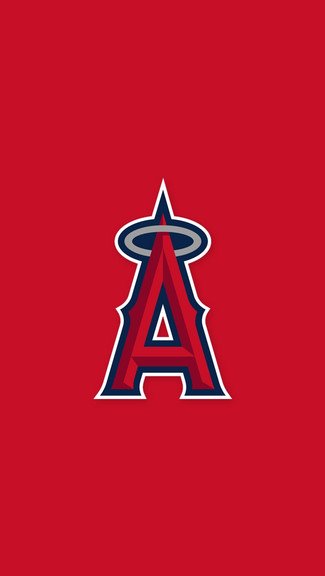 Baseball Los Angeles Angels iPhone 5c 5s Wallpaper