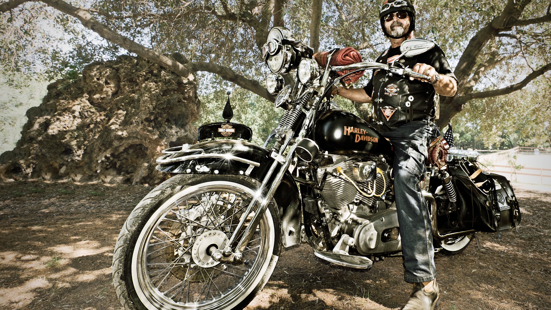 Classic Motorcycle Harley Davidson HD Wallpape