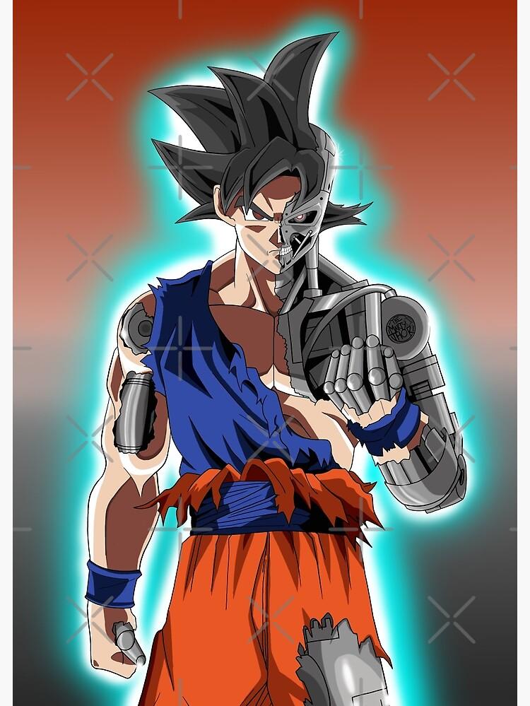 Goku Terminator Poster for Sale by Marty Thor Redbubble