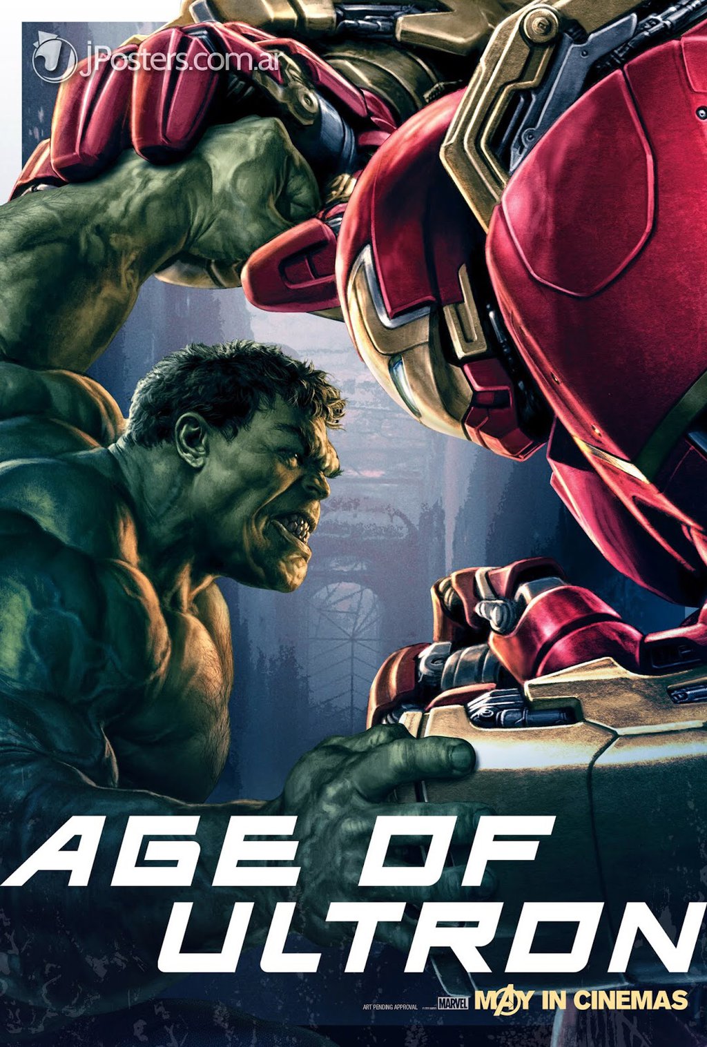 Aou Hulk Vs Hulkbuster Promo Poster By Artlover67 Fan Art Wallpaper