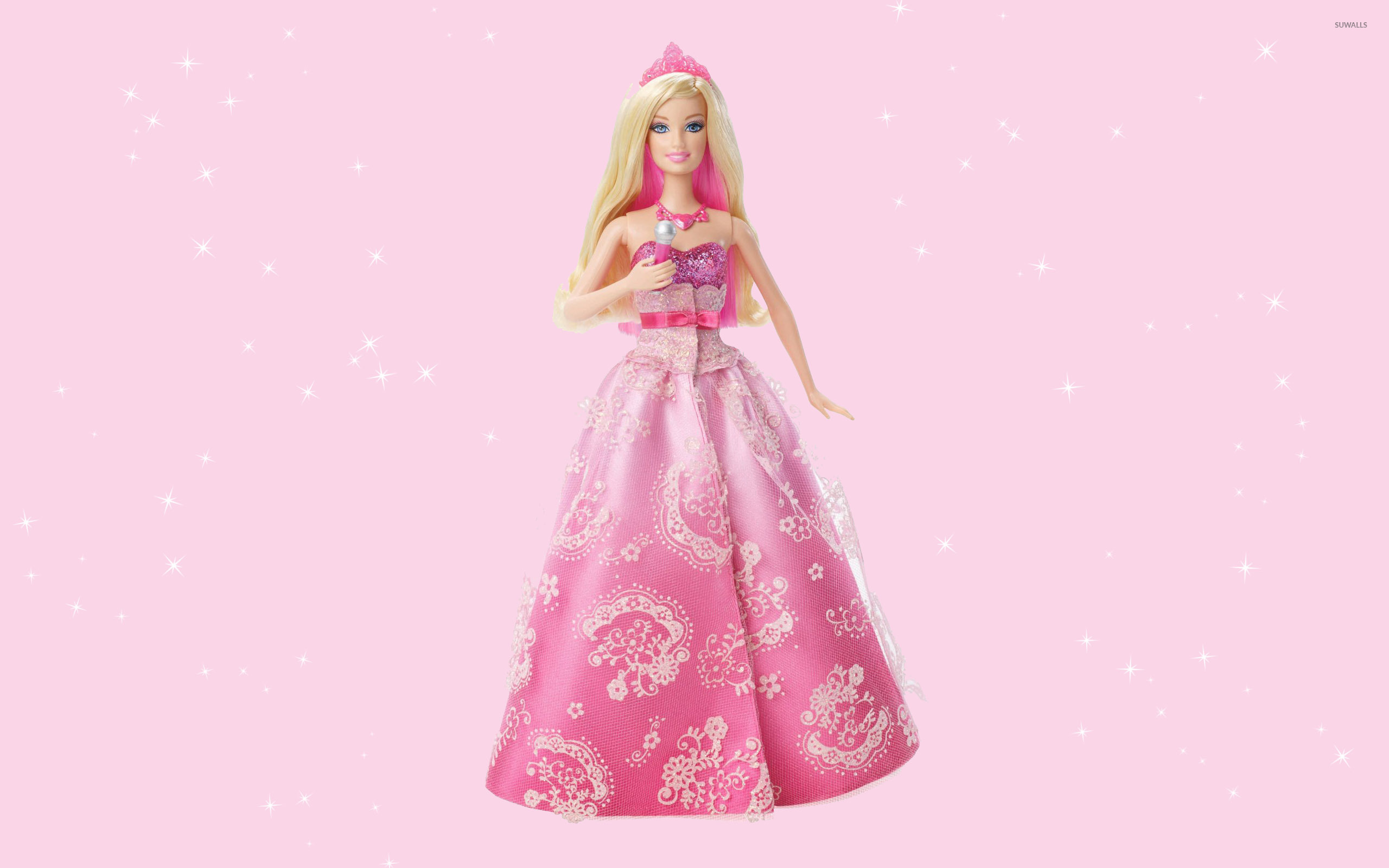 Princess Barbie Wallpaper Digital Art