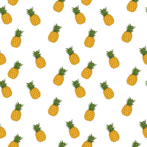 Pineapple Background Pattern Society6 Tikwid Pinneapple