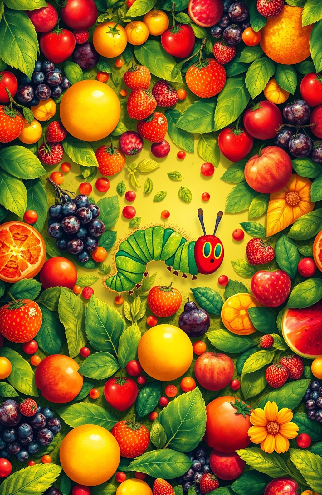 The Very Hungry Caterpillar Wallpaper