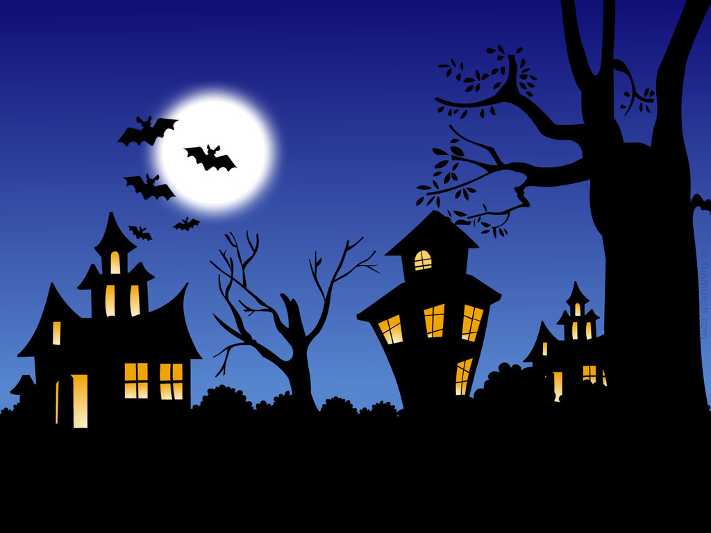 Halloween Evening Wallpaper To Print