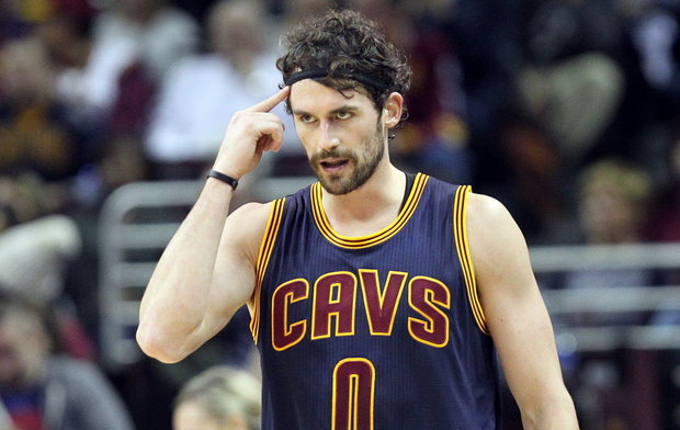 Kevin Love Scores Points In First Quarter Of Cavs Win