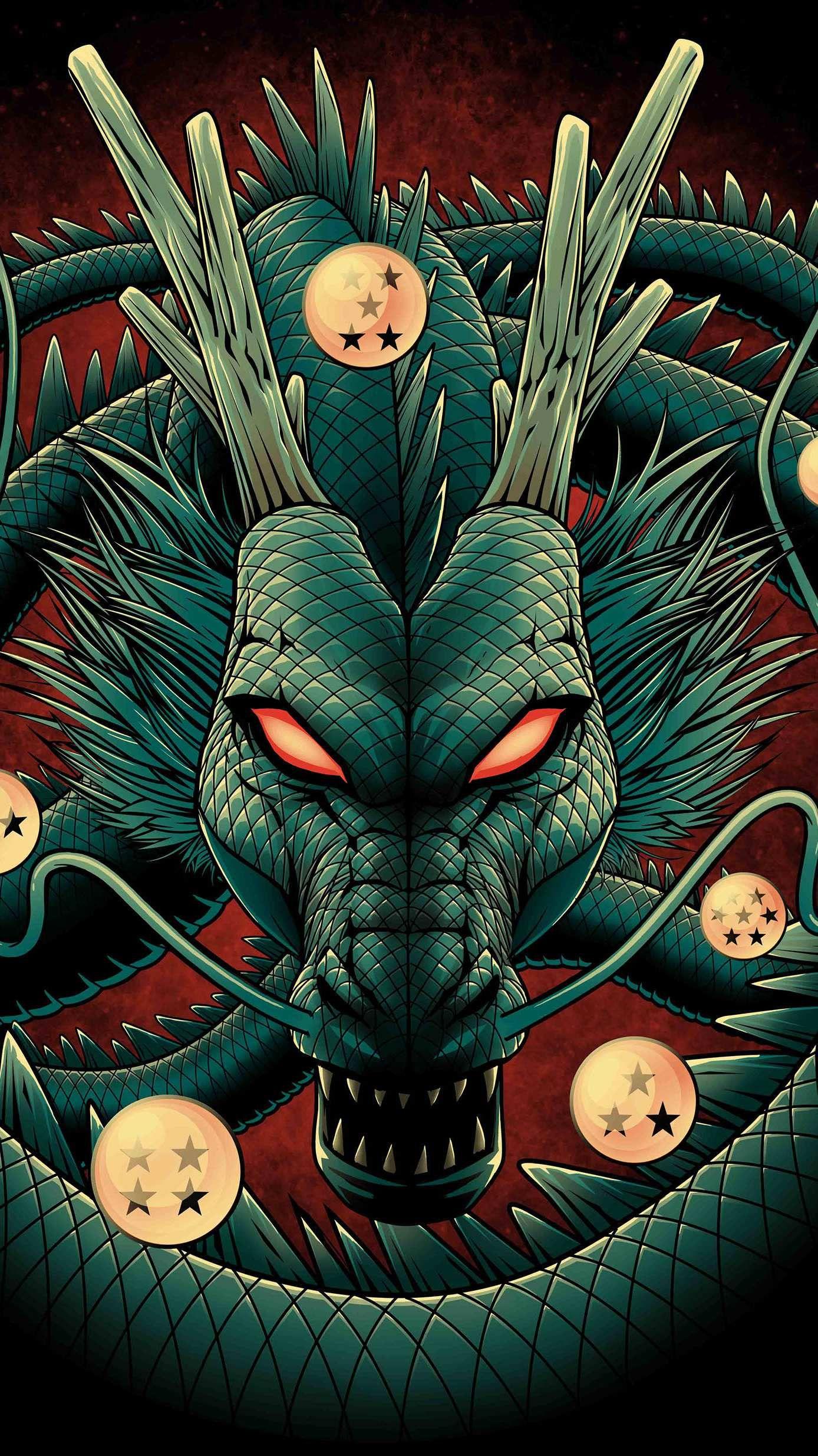 Dragon Ball iPhone Wallpaper Artwork