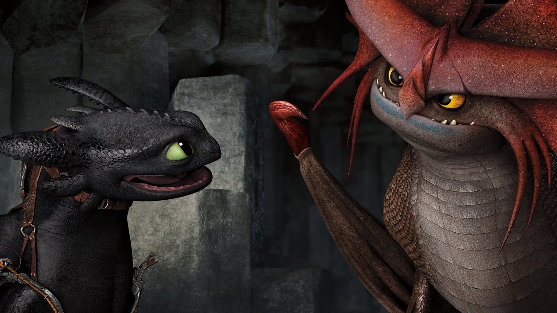 Toothless And Stormcutter HD Wallpaper