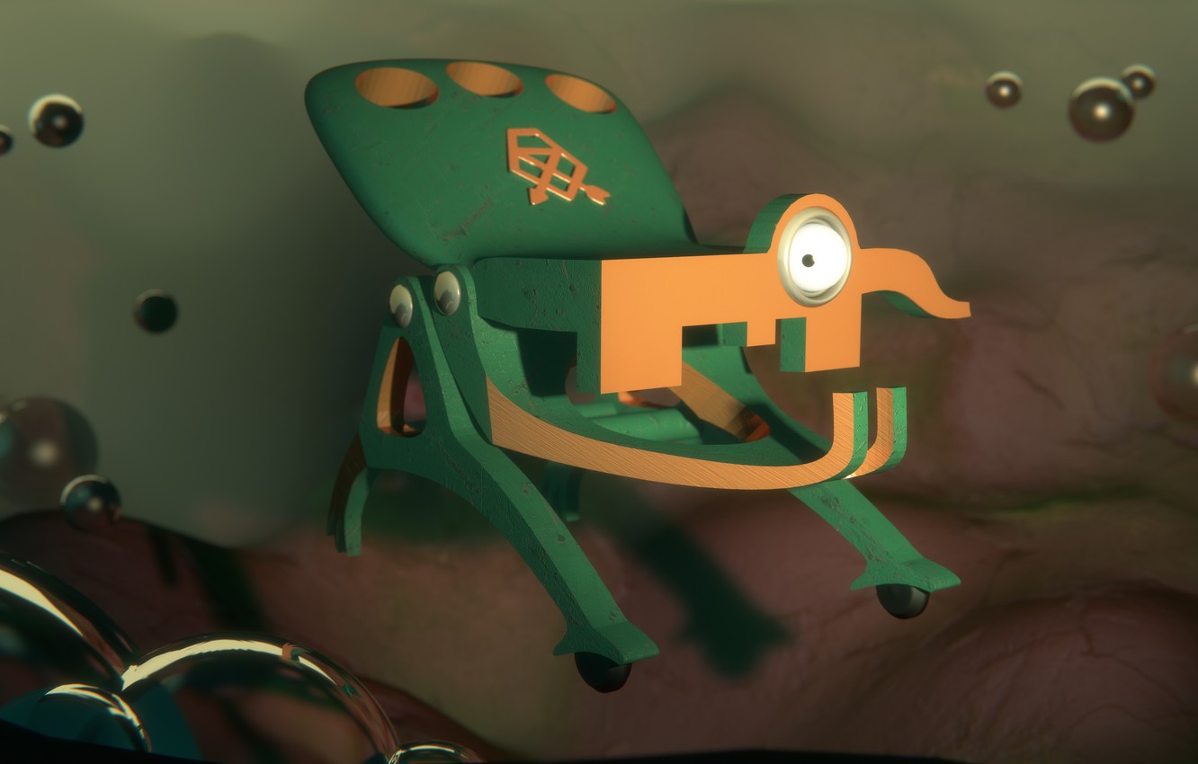 Wallpaper Macro Joke Blender3d 3dart Nanobot Image For