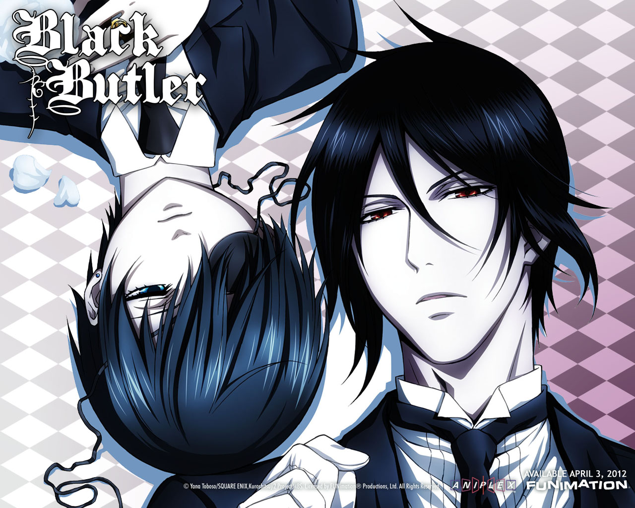 Black Butler Official Sebastian and Ciel Wallpaper Its the gift 1280x1024