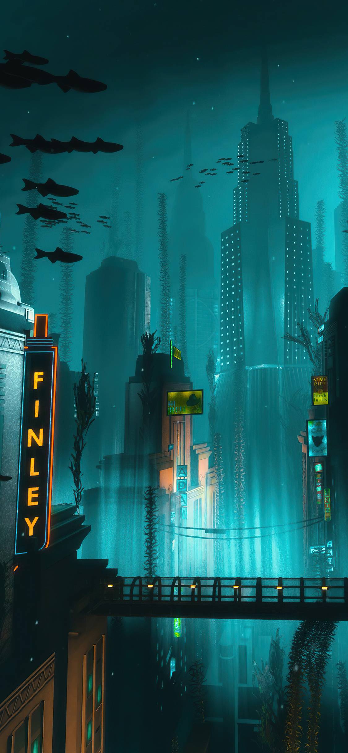 Bioshock Game Underwater 4k Iphone Xs X Hd Wallpaper Image Photo And Picture