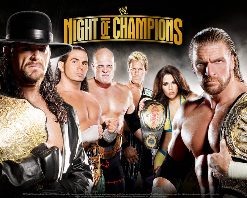 Wwe Night Of Champions Wallpaper And Theme Song Sports