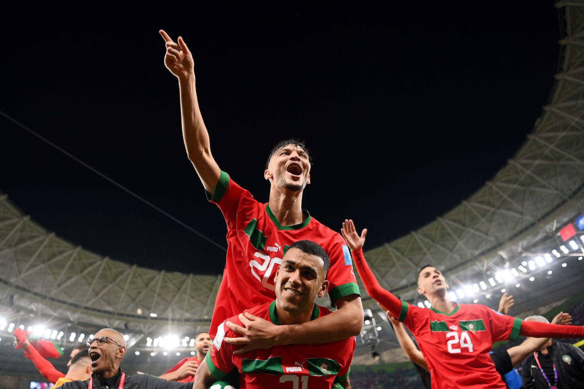 Morocco S Historic World Cup Achievement Hailed Worldwide Cnn
