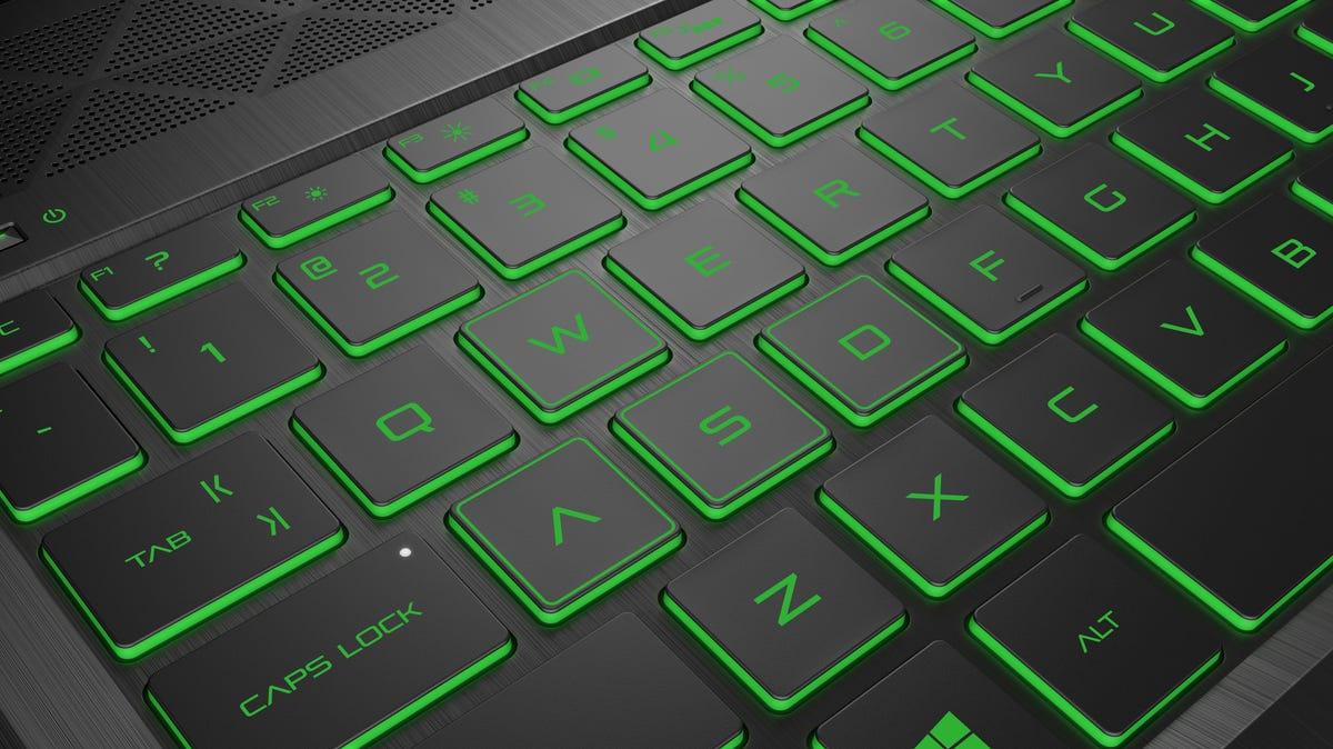 Hp Pavilion Gaming Offers Lots Of Black For A Little Green C