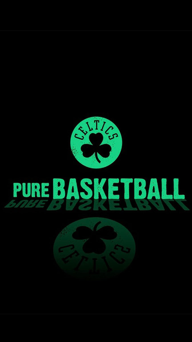 Celtics Pure Basketball Wallpaper iPhone