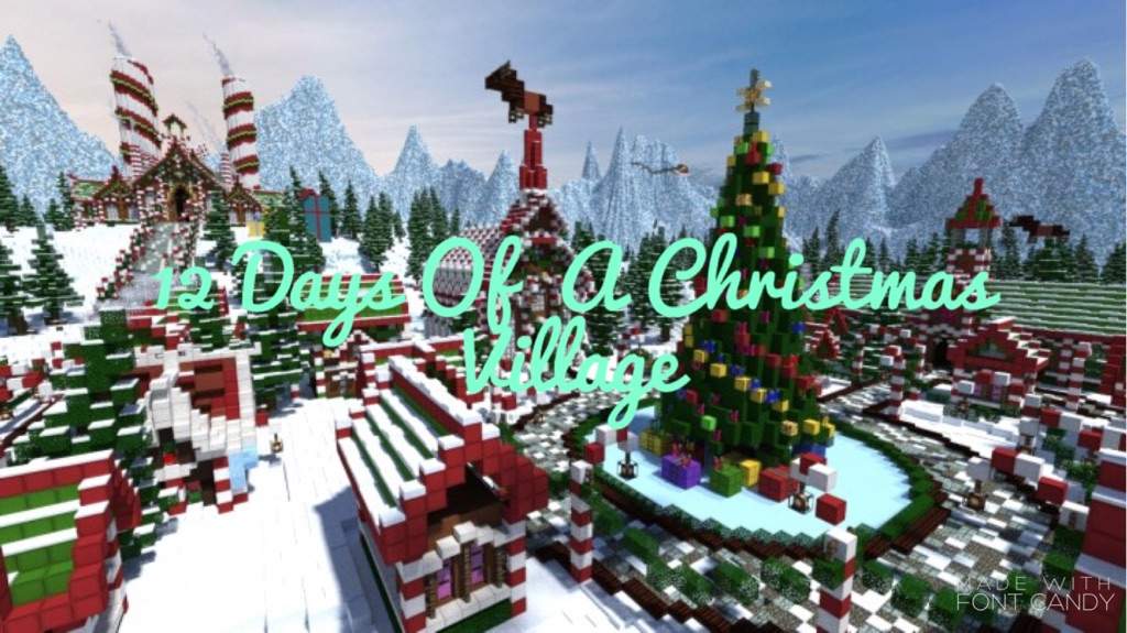 Christmas Village Series Day Minecraft Amino