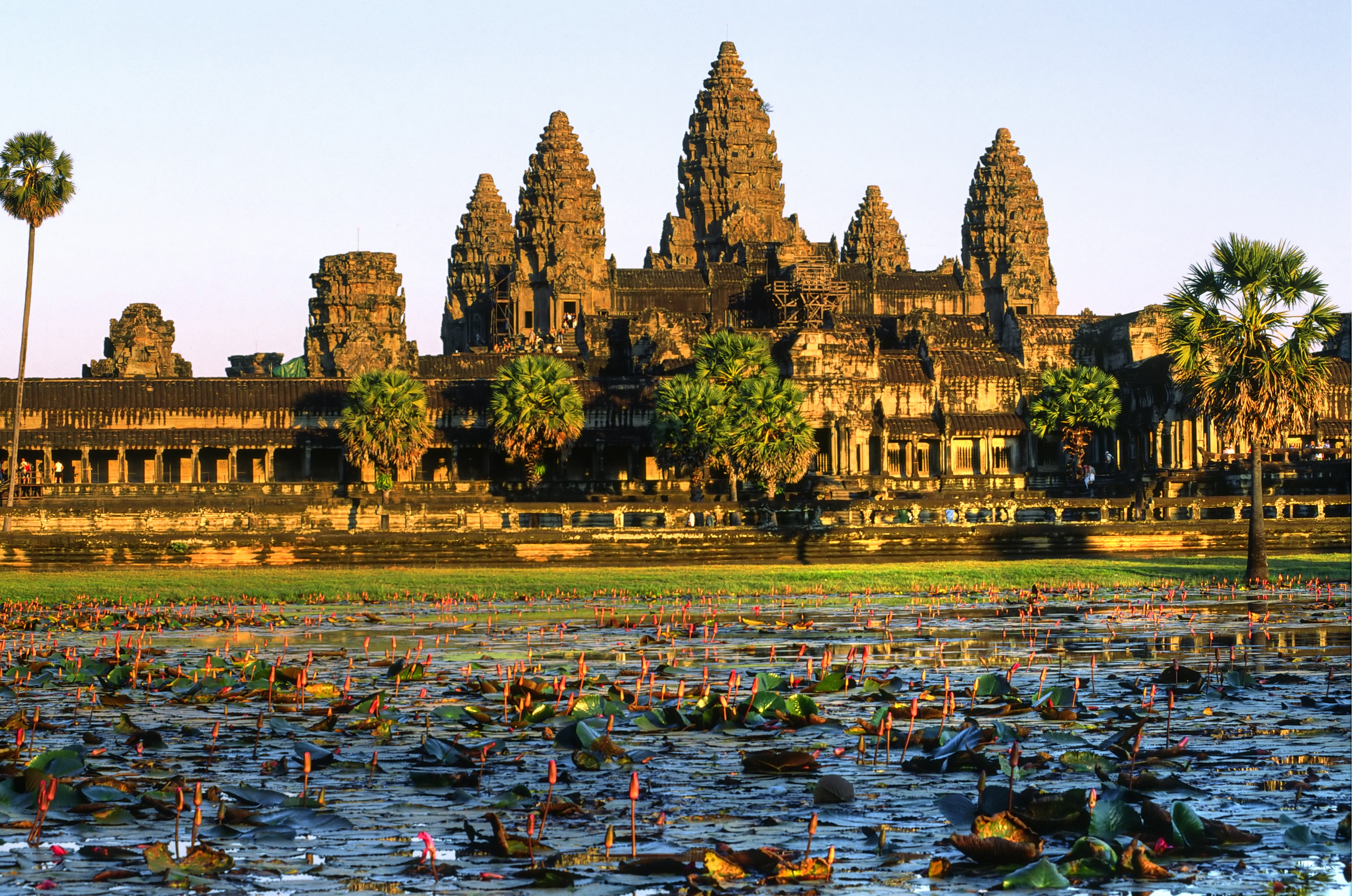 Landscapes Angkor Wat HD Wallpaper Nature