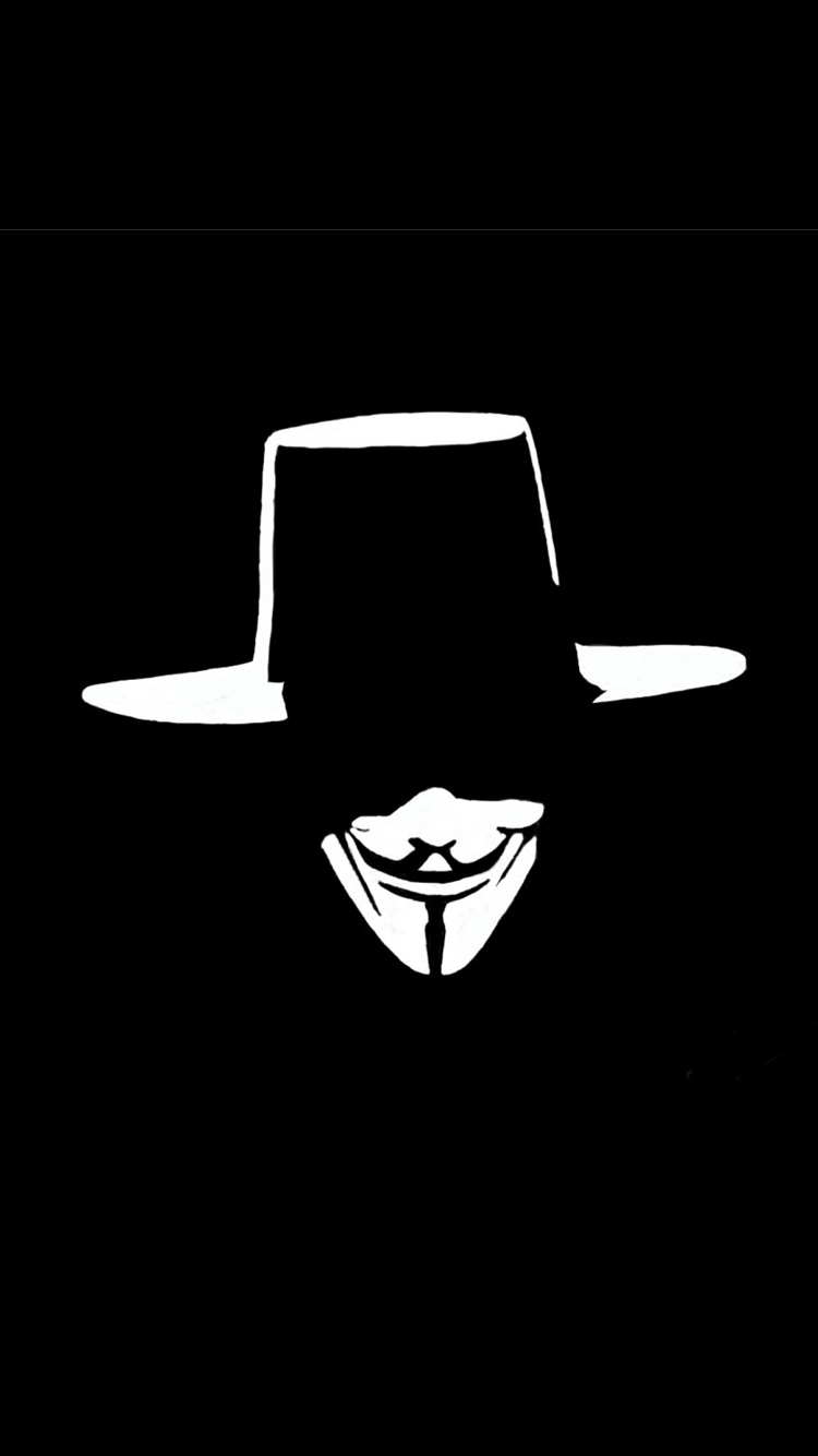 Cool Iphone Wallpaper With Anonymous Mask Hd For