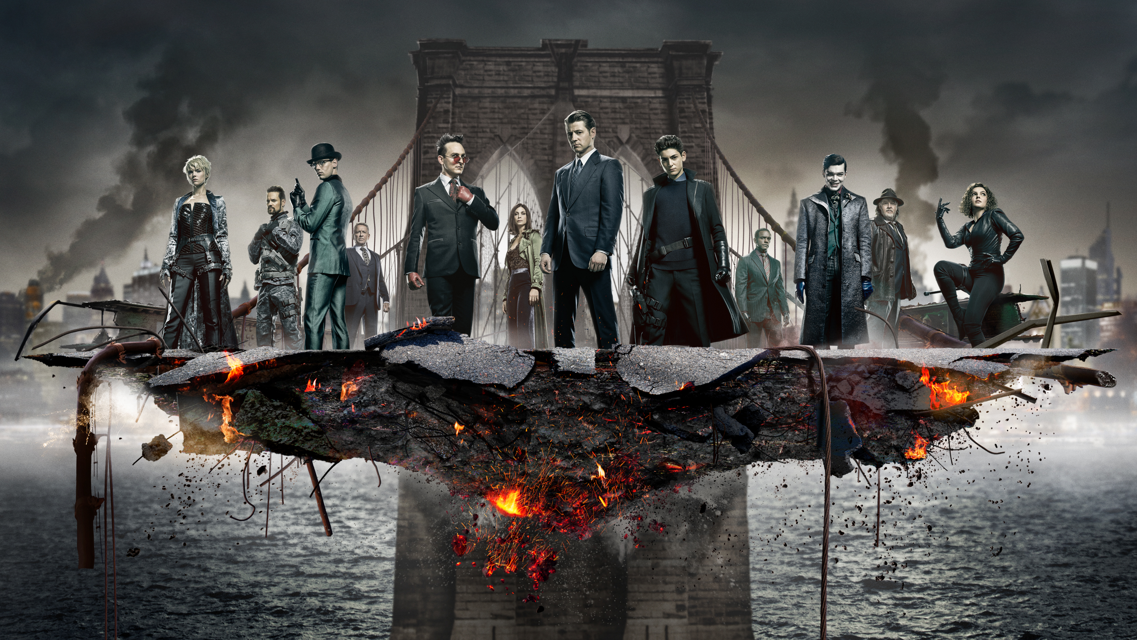 Gotham Season 4k Wallpaper HD Tv Shows Image Photos And
