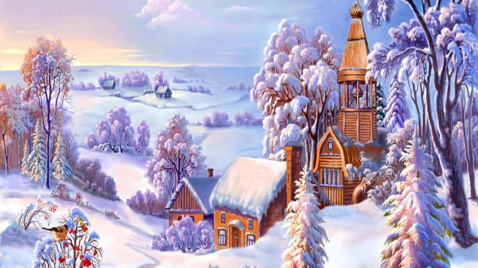 Winter Wonderland High Quality And Resolution Wallpaper