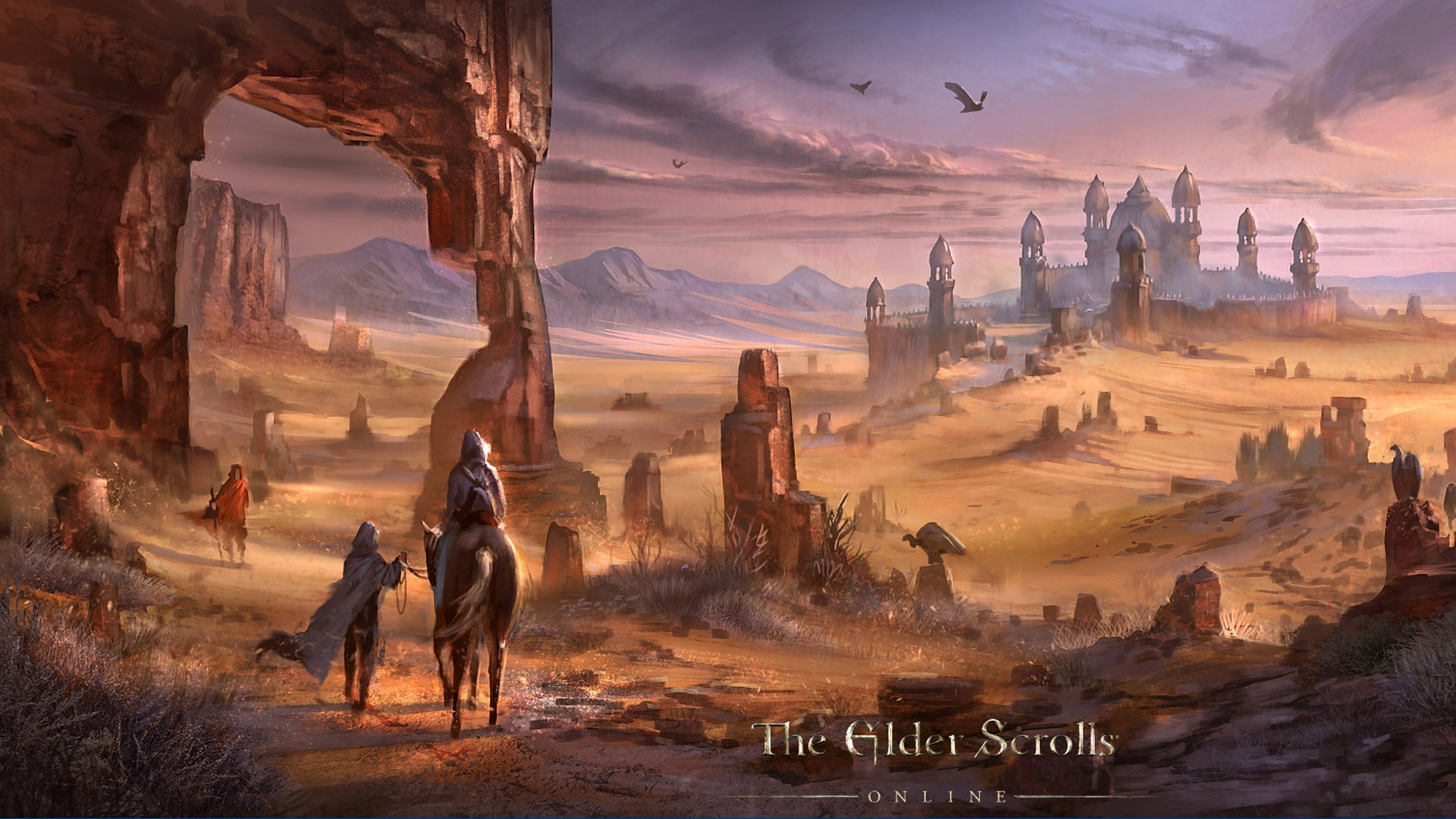 Elder Scrolls Online The Desert City Wallpaper And Image