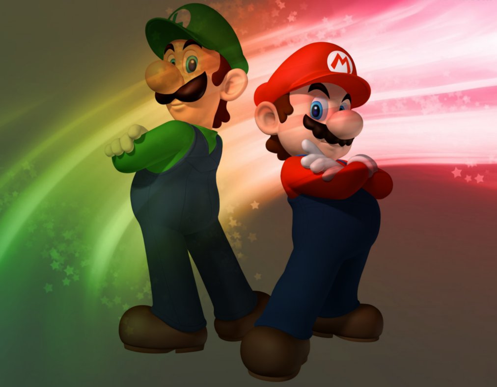 Mario And Luigi Wallpaper By Darknes2012