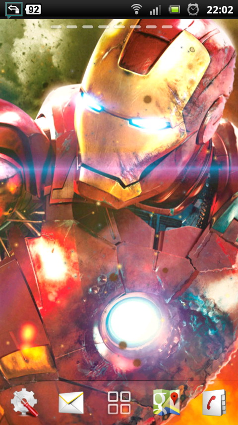 Download Iron Man 3 Live Wallpaper 4 free for your Android phone