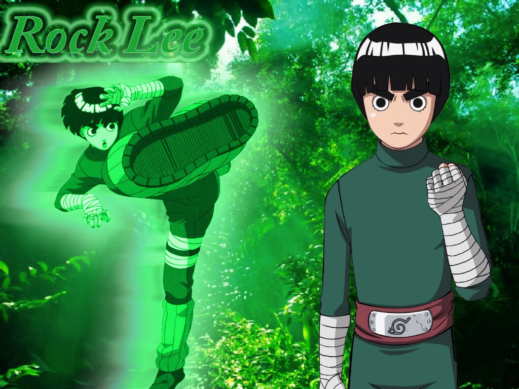 Wallpaper Rock Lee For Your