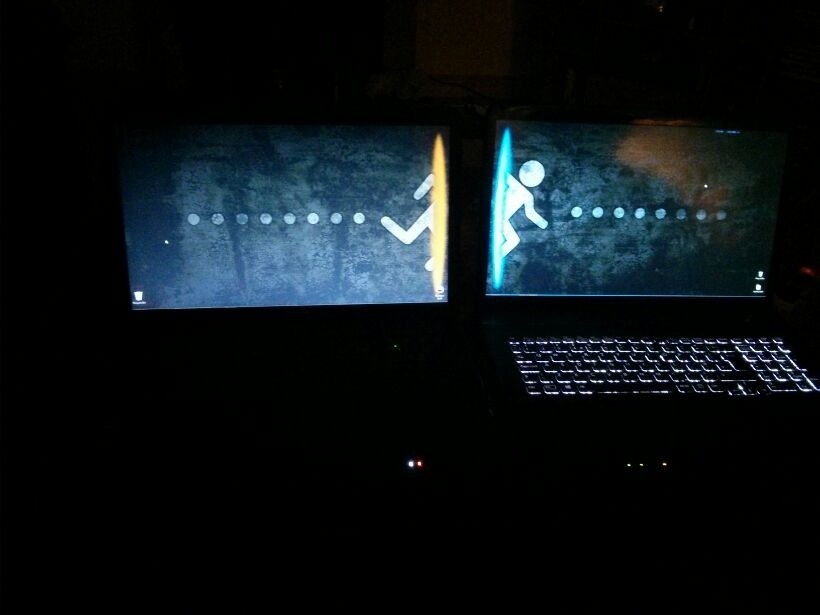 Portal Wallpaper Dual Monitor I Don T Have Screen But