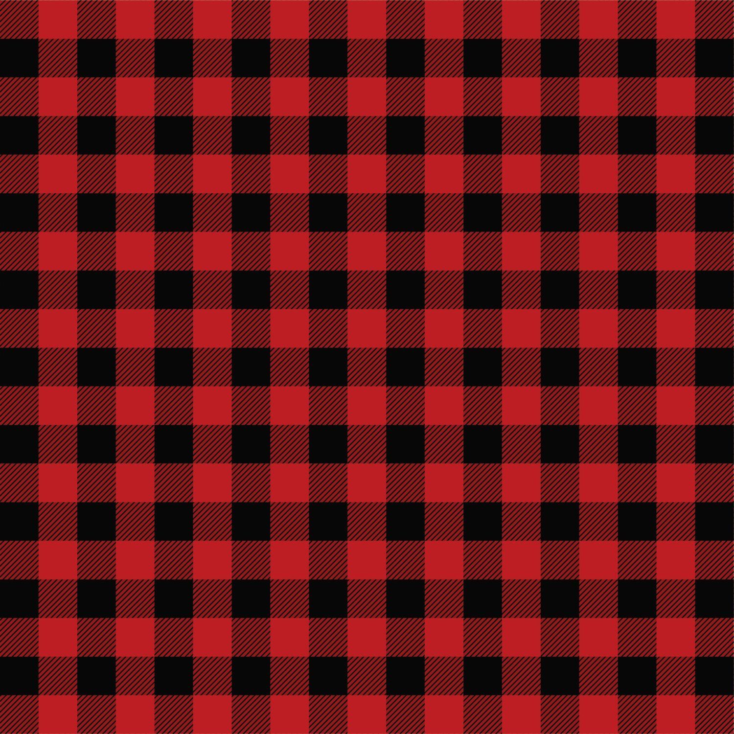Plaid Christmas Fabric Wallpaper and Home Decor  Spoonflower