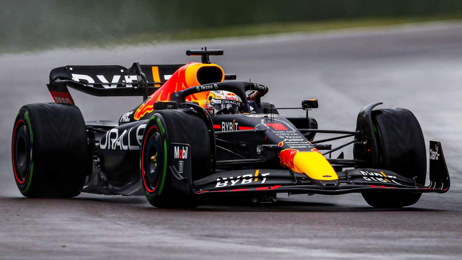 Qualifying Max Verstappen grabs pole in chaotic wet dry session