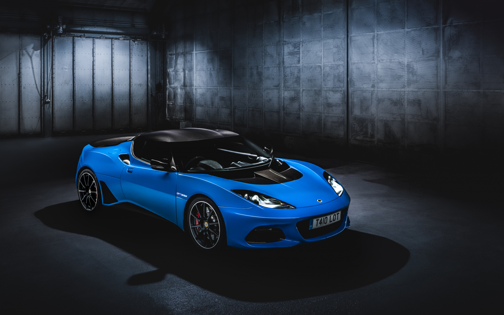 Lotus Evora Gt Blue Sport Car Wallpaper