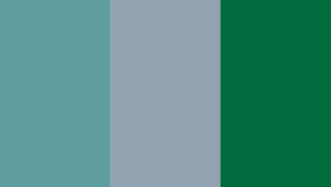 Resolution Cadet Blue Grey And Cadmium Green