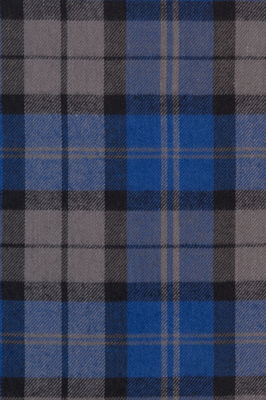Blue And Grey Plaid Flannel Indiesew Wallpaper