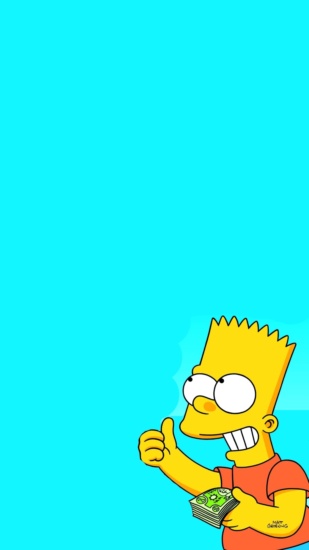 The Simpsons Wallpaper HD Resolution Kartun Lucu Seni
