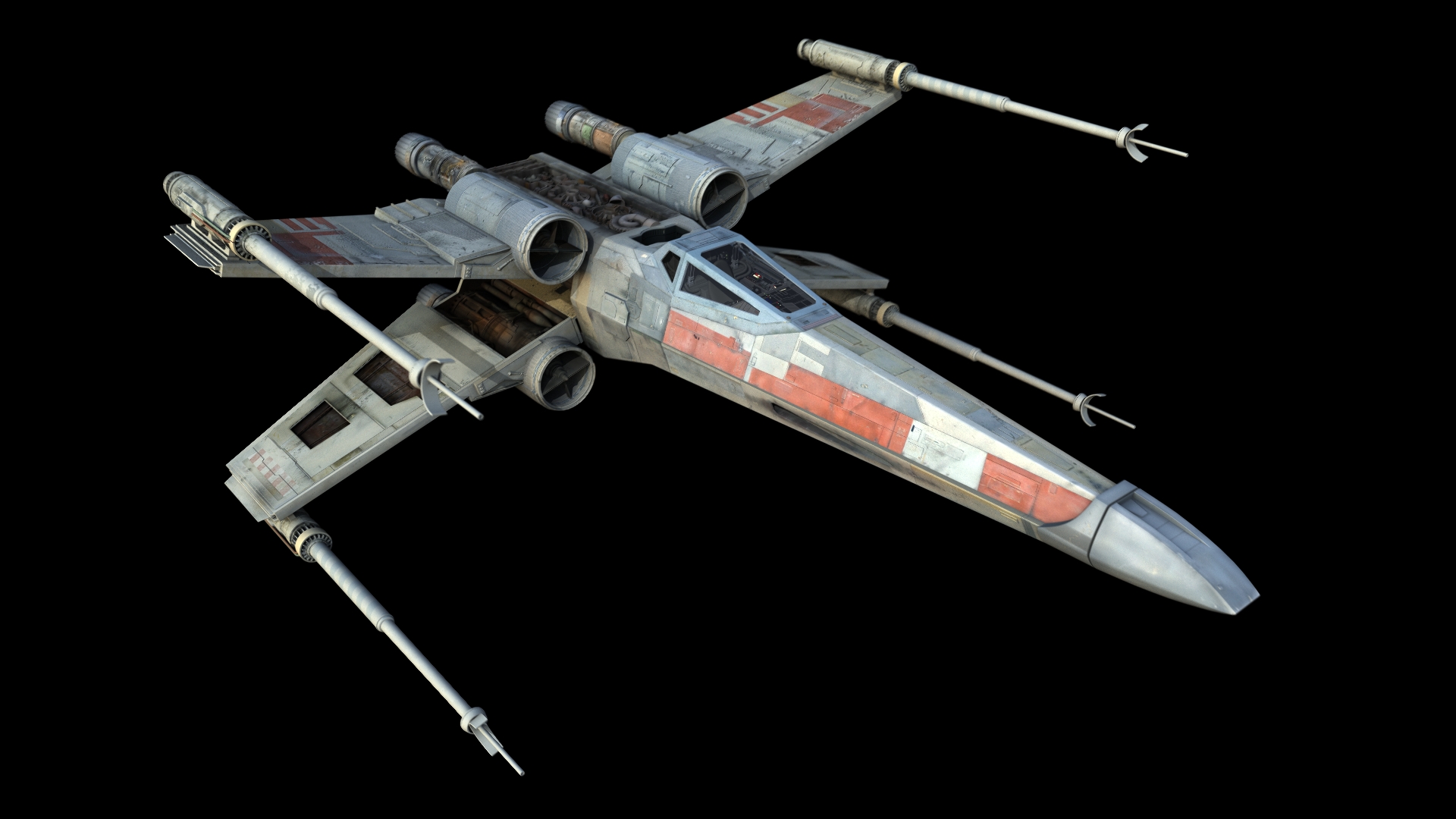 65b X Wing Fighter By Woodylwg