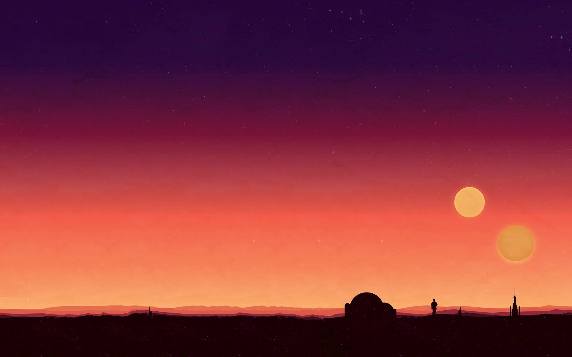 Star Wars Landscape Wallpaper