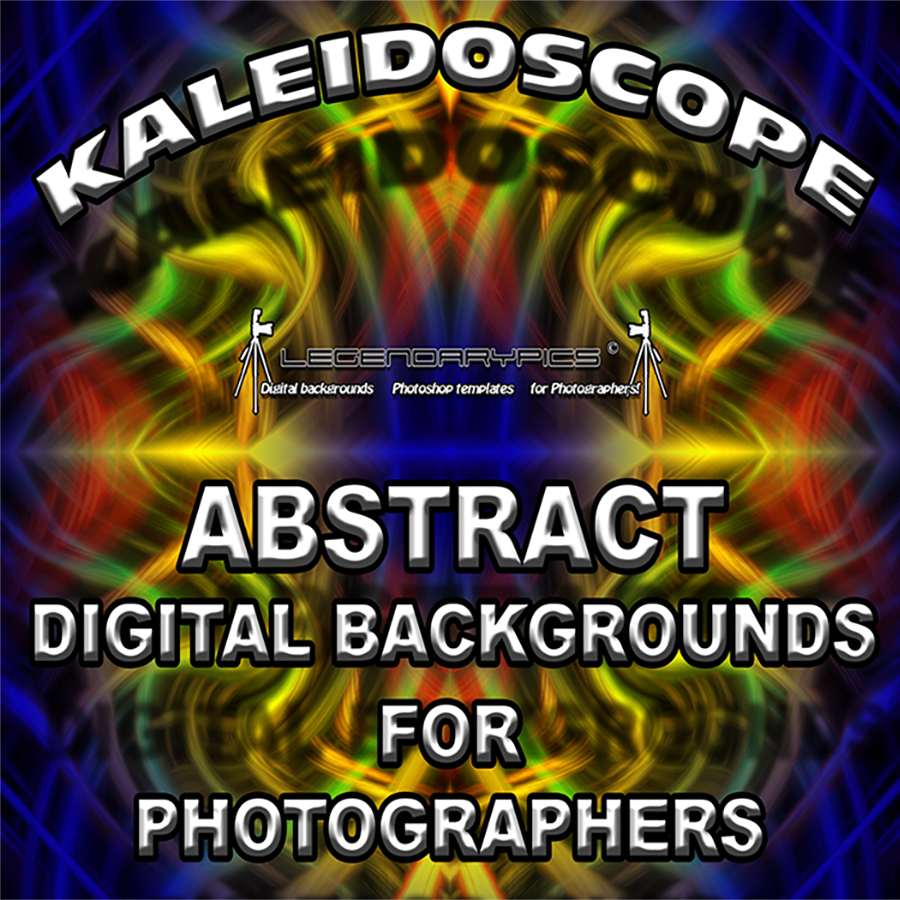 Kaleidoscope Digital Abstract Background Legendarypics