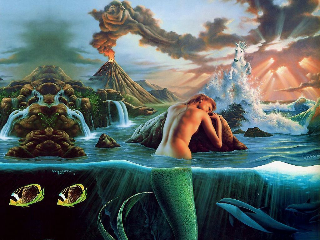 Animation Pictures Wallpaper Mermaid