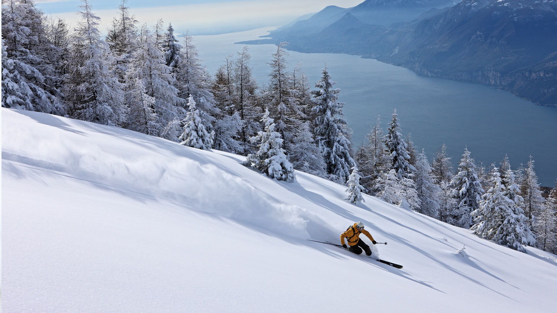 Skiing Wallpaper HD