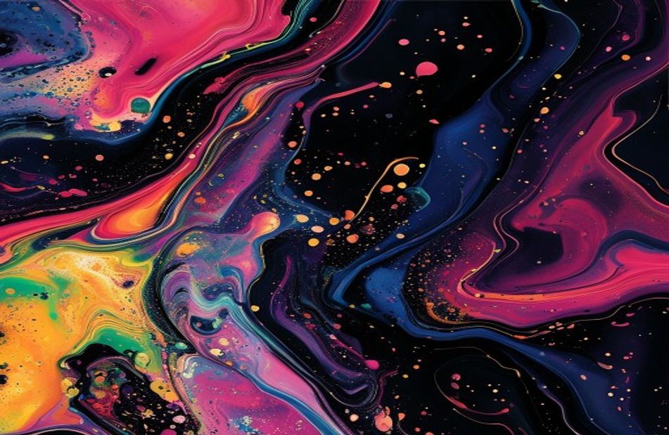 Black And Color Wallpaper