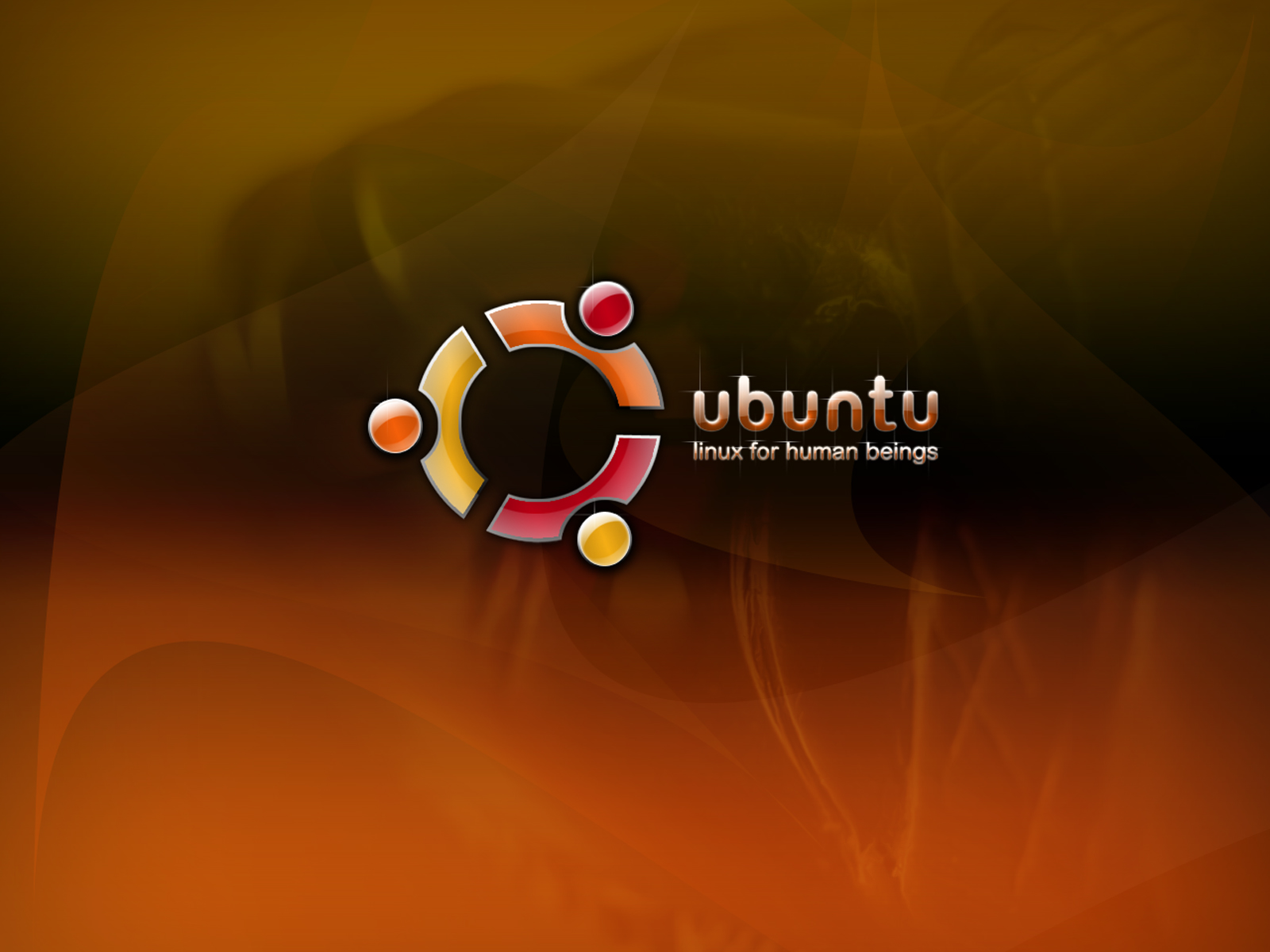 Ubuntu Linux Logo Wallpaper