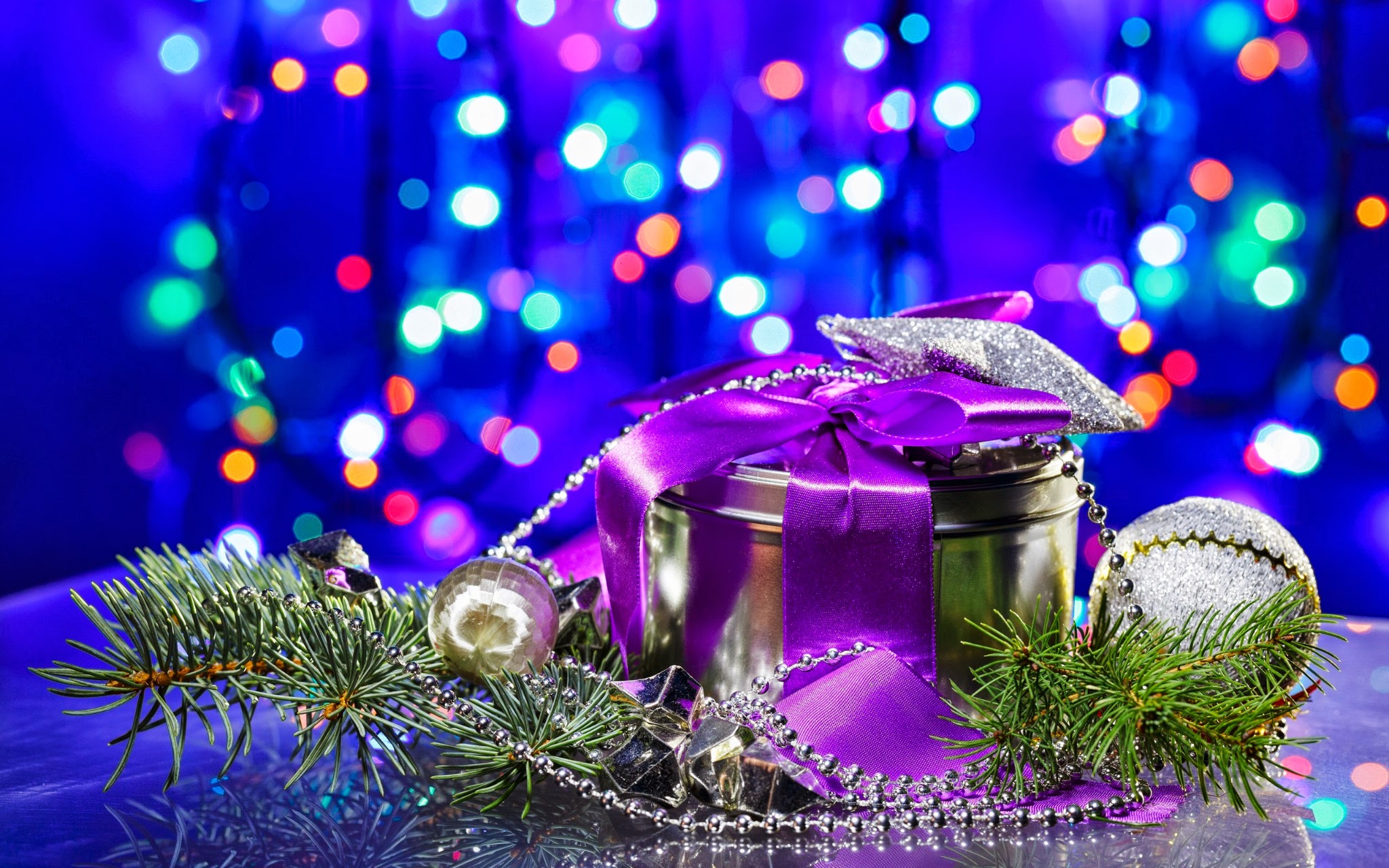 Luxury Christmas Gifts Wallpaper HD High Resolution